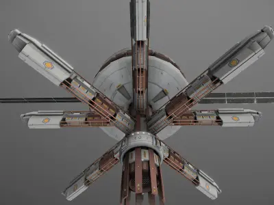 Earth Orbital 2 Remastered 3D model