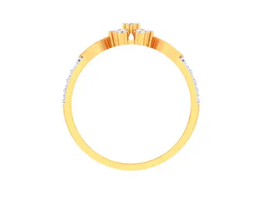  Women Ring MTL 3dm STL OBJ FBX Details 3D print model 35