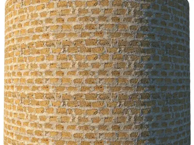 8k Seamless PBR Coquina Block Material Texture