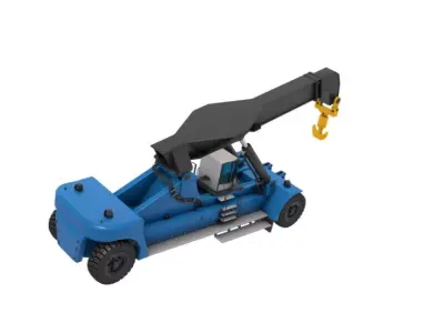 Reach Stacker Container Handler 3D model