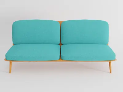 Fredericia Spine cyan 3D model