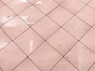 Ceramic Tiles - damaged Texture