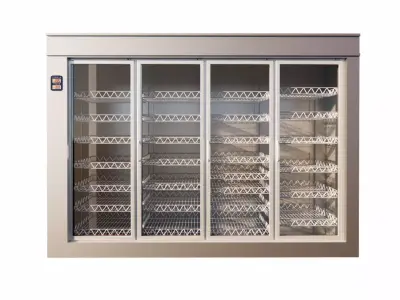 Refrigerator 4 door 3D model