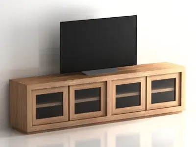 Restoration Hardware Media Console 3D model