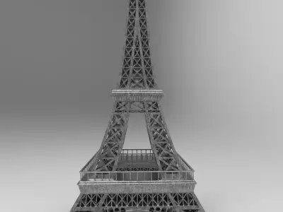 Eiffel Tower for 3D Print 3D print model
