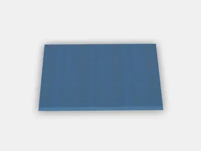 KLAMPENBORG Door mat indoor Low-poly 3D model