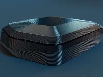 Santiago Bernabeu printing 3D 3D print model