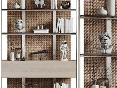 Shelves Decorative - Rack Set 25 3D model