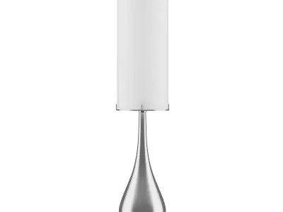 Tall Metal Desk Lamp 3D model