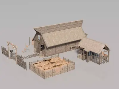 Nordic House 20 3D model