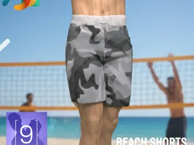 Beach Shorts for Genesis 9