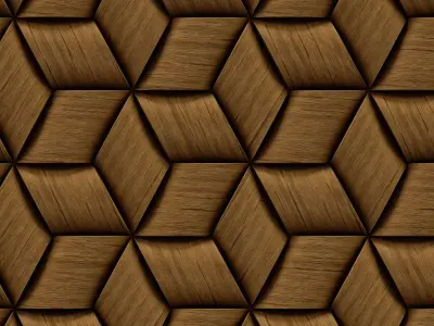 Unlimited Bamboo Weave 04-01 - Procedural SBSAR Texture