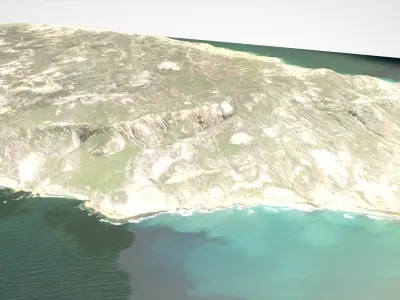 San Nicolas Island  3D model