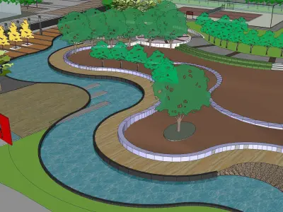 Sketchup Plaza 219 3D model