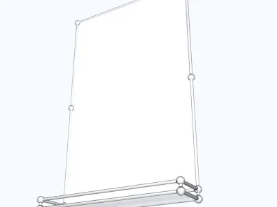 Bath Shelf 01 3D model