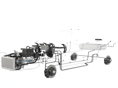  Car With Internal Parts 