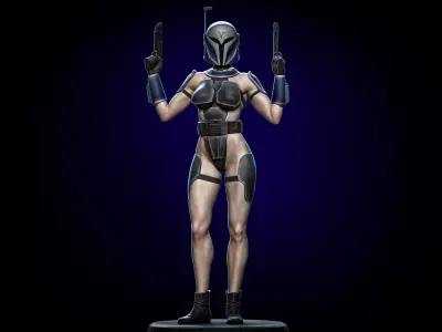 Bo-Katan Kryze 3D print model