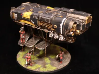 Obsidian Guard - Wraith Dropship 3D print model