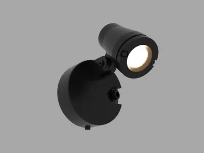 Wall Spotlight 3D model