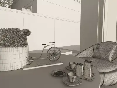 Cottage Concept 3D model