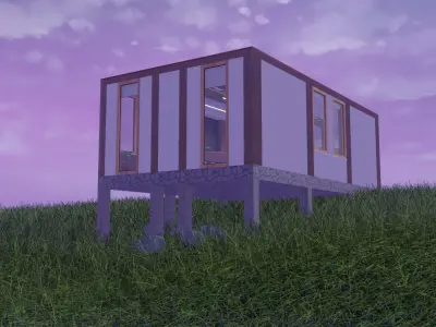 Metaverse Rooms 3D Model Pack