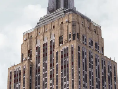 Empire State Building Low-poly 3D model