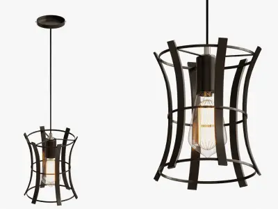 LOFT MEDIEVAL TORCH PENDANT 3D model