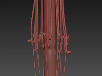 Oxon Hill 2-Light Wall Sconce 3 Colors 3D model