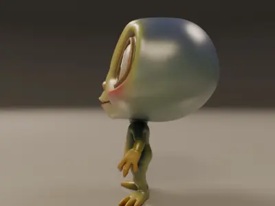 Alien 3D print model purchase