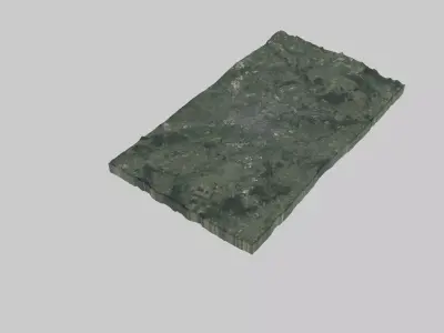 Wroclaw City Low-poly 3D model