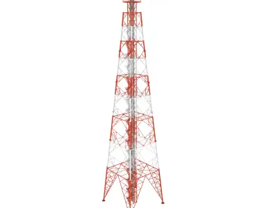 Flare Stack 3D model