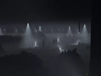 Environment panning scene from my Graduation project 3D model