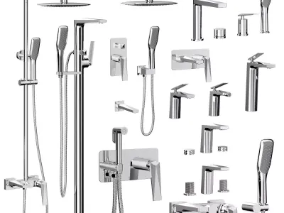 Boheme Venturo Mixer Set 3D model