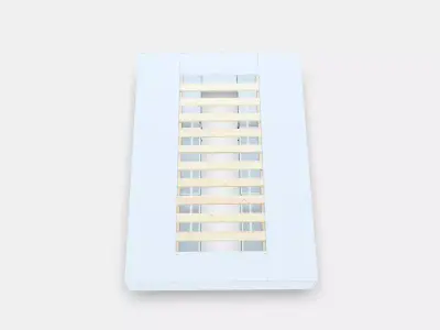 NORDLI Bed frame with storage 1 Low-poly 3D model