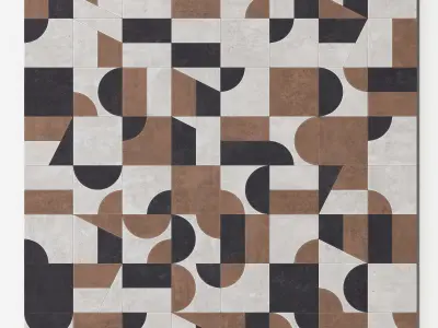 Tile Mutina Puzzle n2 3D model