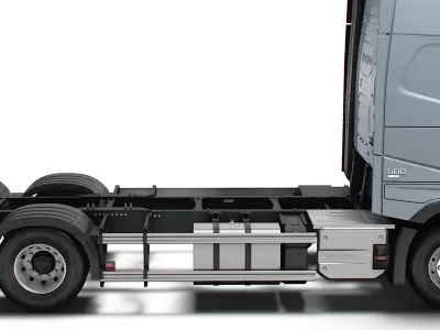 Volvo Fh Rigid Rear View Volvo FH Aero Rigid 6x4 2026
