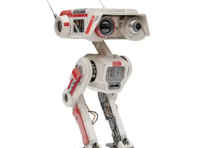 BD-1 Star Wars Low-poly 3D model