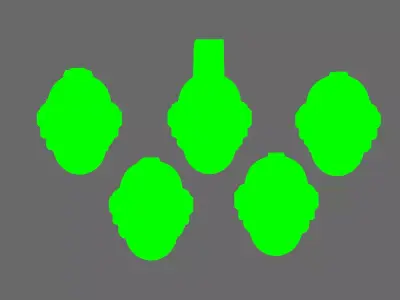 Space Knights V1 Exterminator Judicator Helmet 3D print model