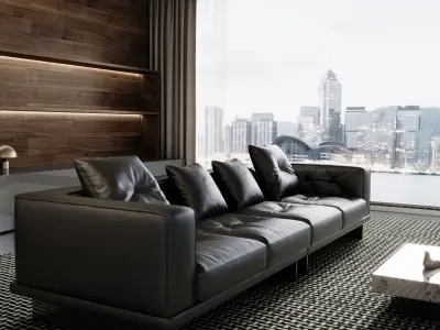 Apartment Interior Scene 3D model