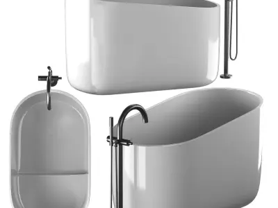 Bathtub Rexa 3D model