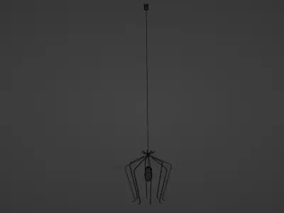 Y2 Pendant lamp 5 Free 3D model
