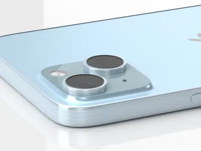 Apple iPhone 15 Plus blue 3D model