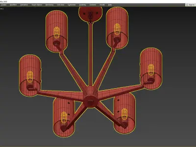 BLAKESLEE CHANDELIER Low-poly 3D model