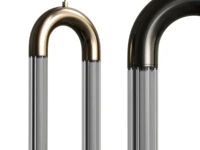 Aromas del Campo Iman Linear Pendant Lamp 3D model