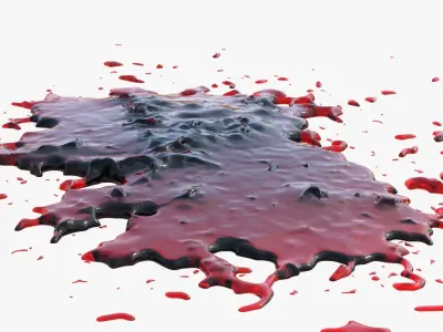 Blood Stain Free 3D model