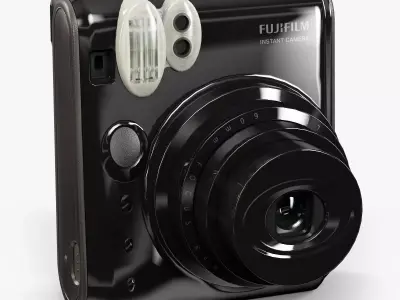 Fujifilm Instax Mini 50s instant print camera Low-poly 3D model