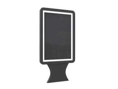 Street Billboard 3D model