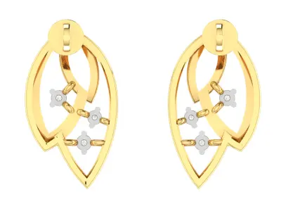 Light weight ring earrings pendant set 3dm stl 4 renders model  3D print model