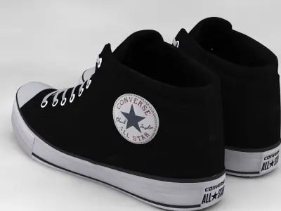 Casual Shoes Converse Hi Street Canvas Low-poly 3D model