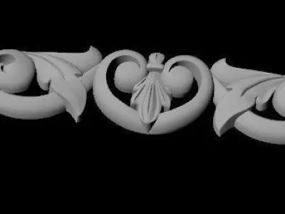 dekor ornament 3D model 119